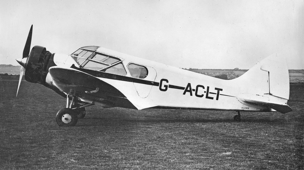 Airspeed AS5A Courier G-ACLT Airspeed AS5A Courier G-ACLT