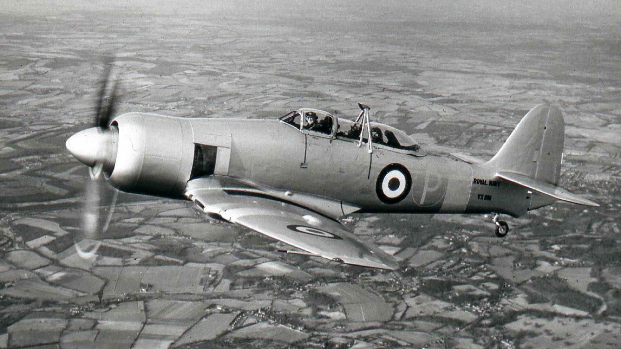 Hawker Sea Fury T20 proto VX818 Hawker Sea Fury T20 proto VX818