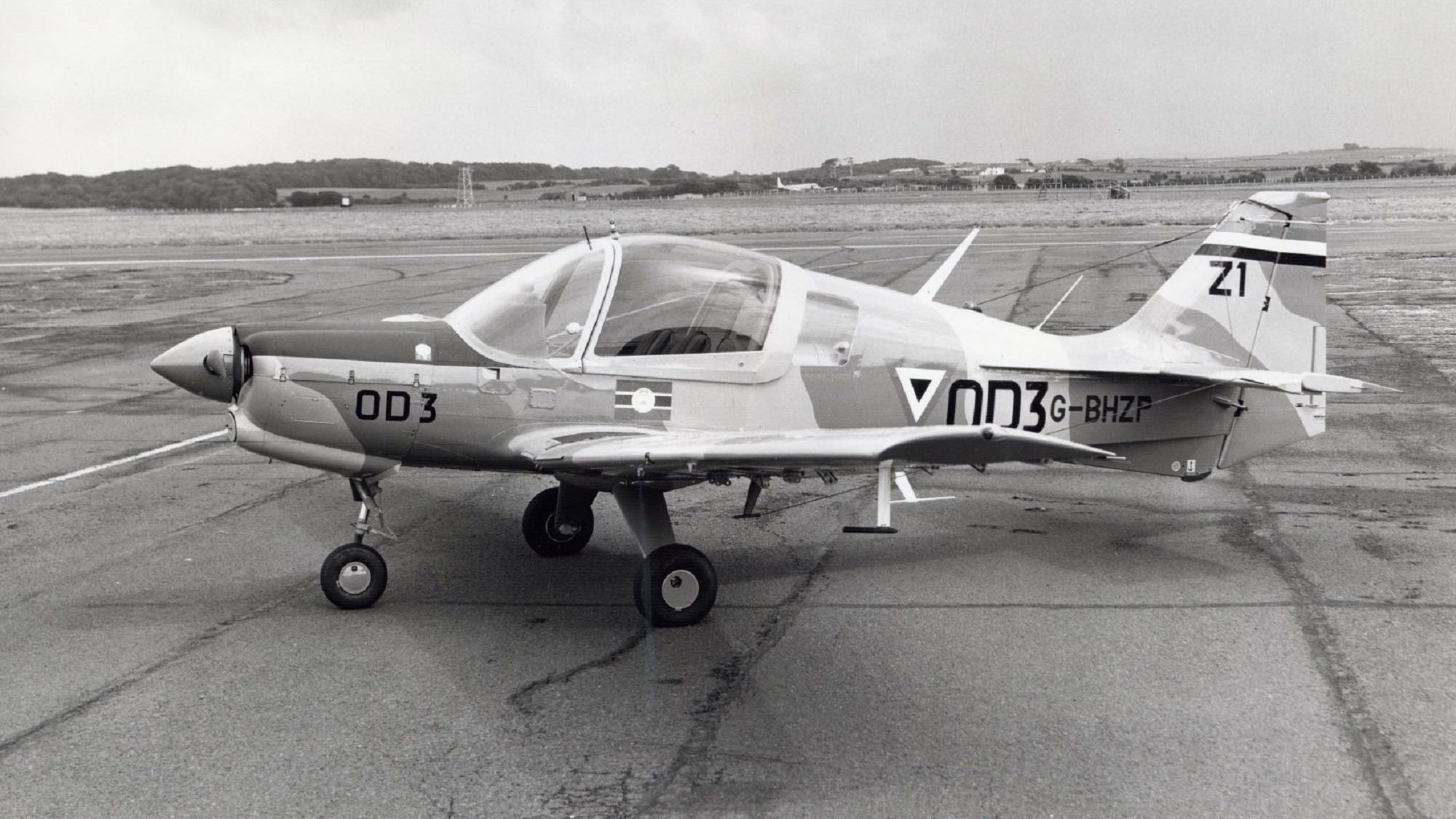 Scottish Aviation Bulldog 120 G-BHZP Botswana Scottish Aviation Bulldog 120 G-BHZP Botswana