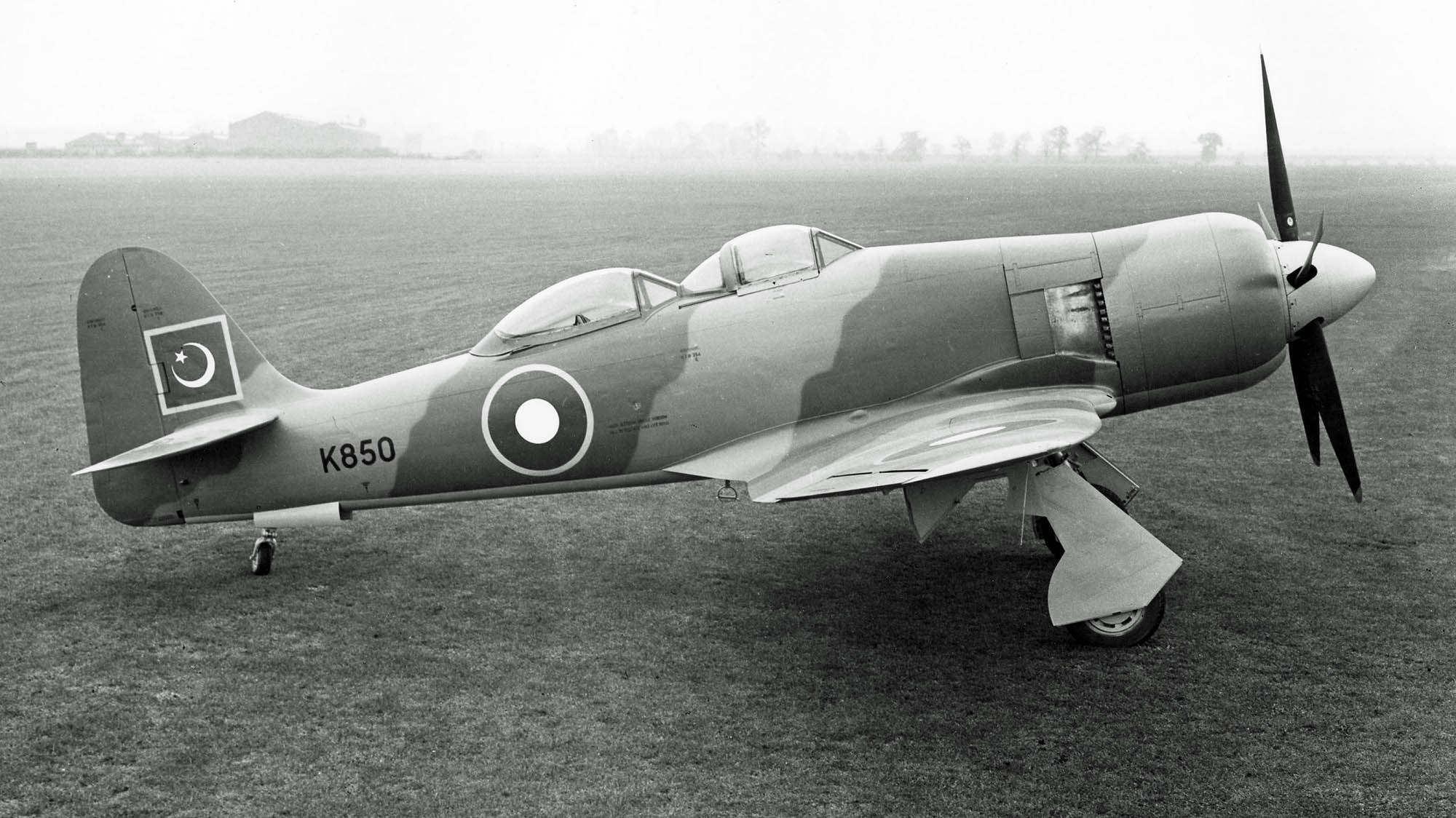 Hawker Fury Pakistan two seat two cockpit Hawker Fury Pakistan two seat two cockpit