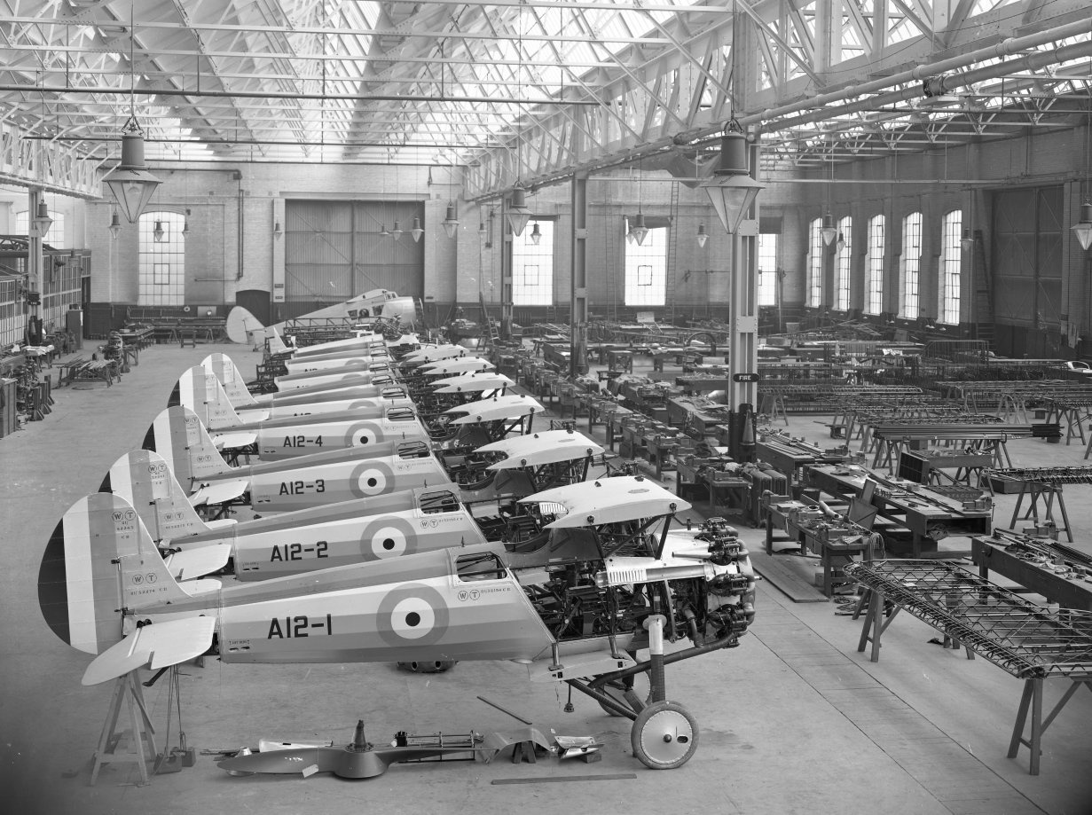 Bristol Type 105 Bulldog production 1930 Bristol Type 105 Bulldog production 1930