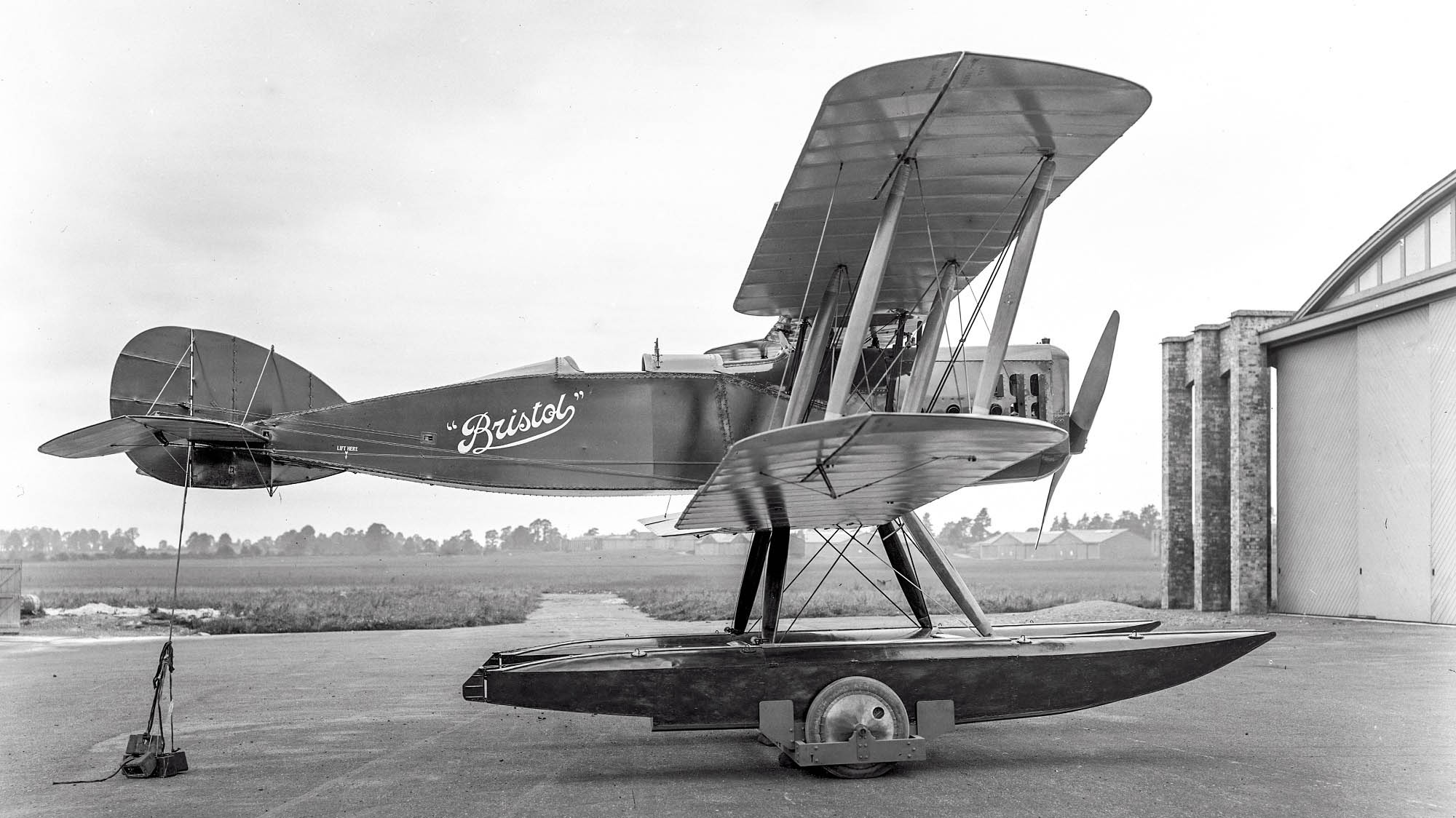 Bristol 48 three seat seaplane side Bristol 48 three seat seaplane side
