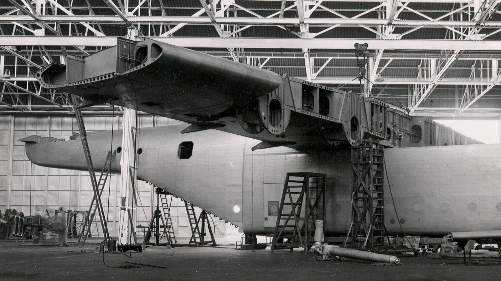 Fuselage of a GAL Freighter 1949 Fuselage of a GAL Freighter 1949