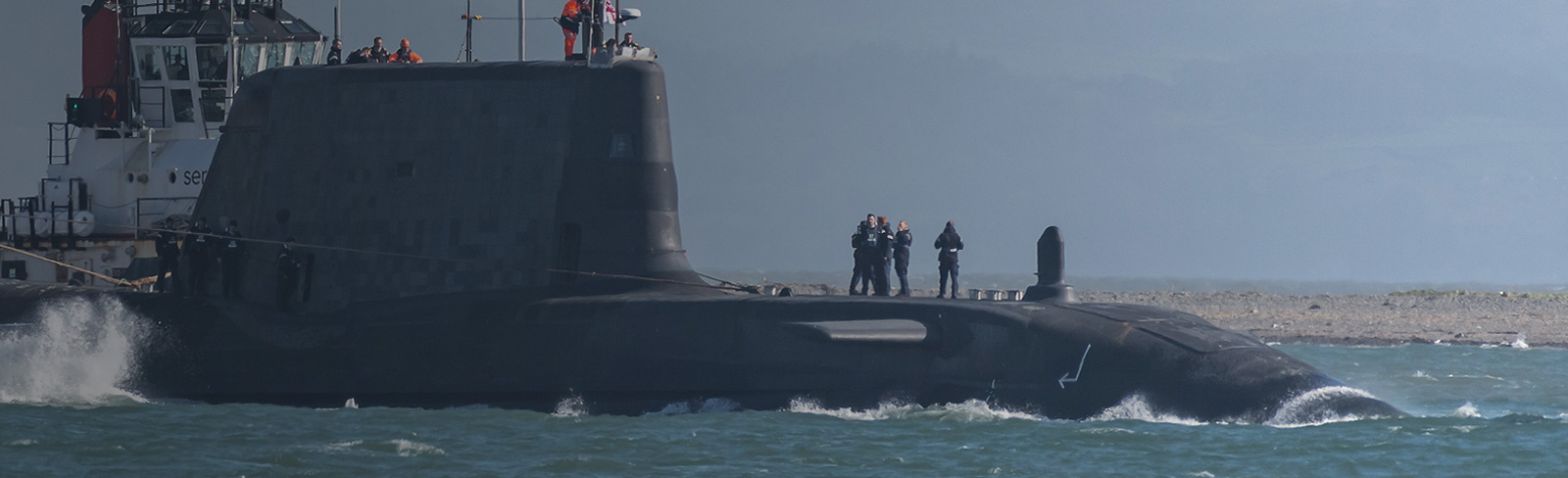 Image showing HMS Audacious Astute Class Submarine