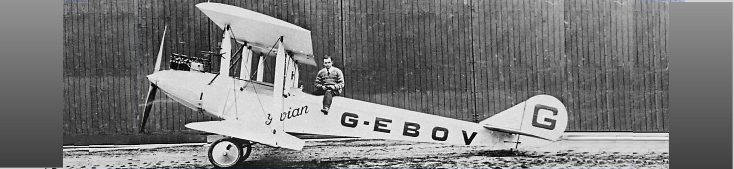 Avro 581 Avian Prototype Banner