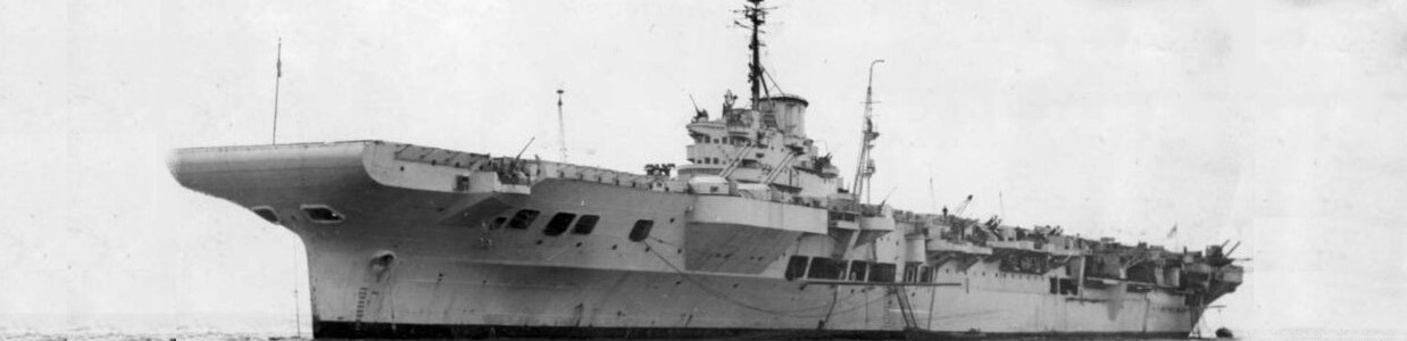 HMS Illustrious Banner