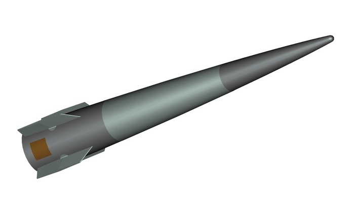 What is the heaviest projectile ever successfully used in battle