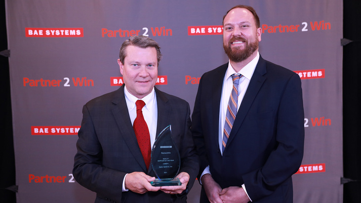 Optex Systems, Inc. award photo Optex Systems, Inc. award photo