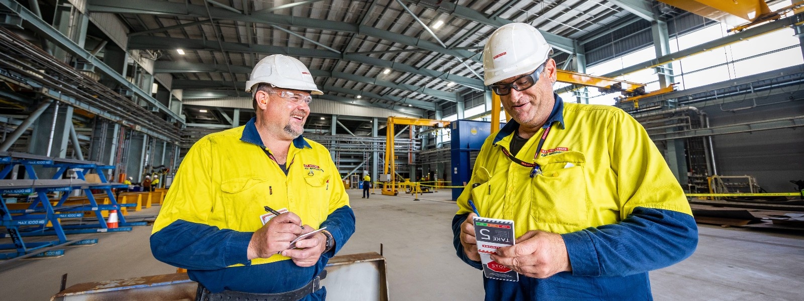 BAE Systems staff at the Osborne Naval Shipyards
