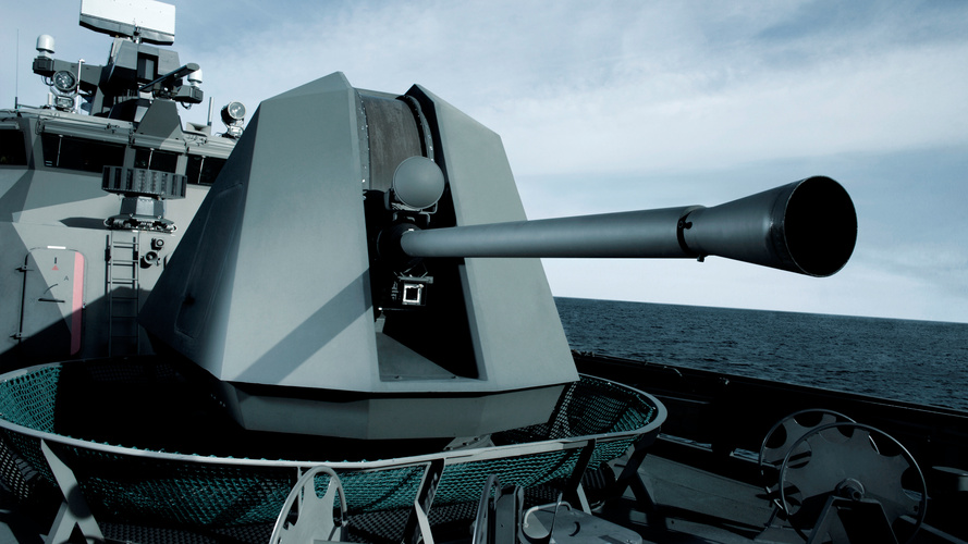 57Mk3 Naval Gun