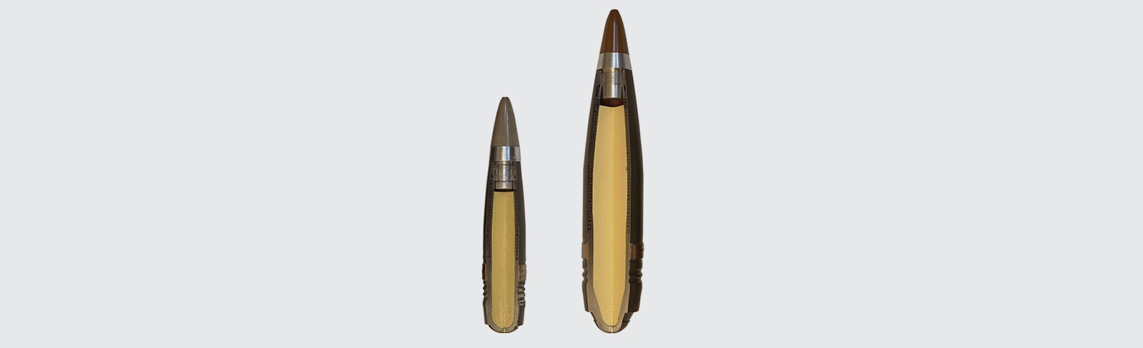 57Mk3 Naval BAE Systems’ new 2P ammunition was developed based on its proven 3P ammunition, pictured here.