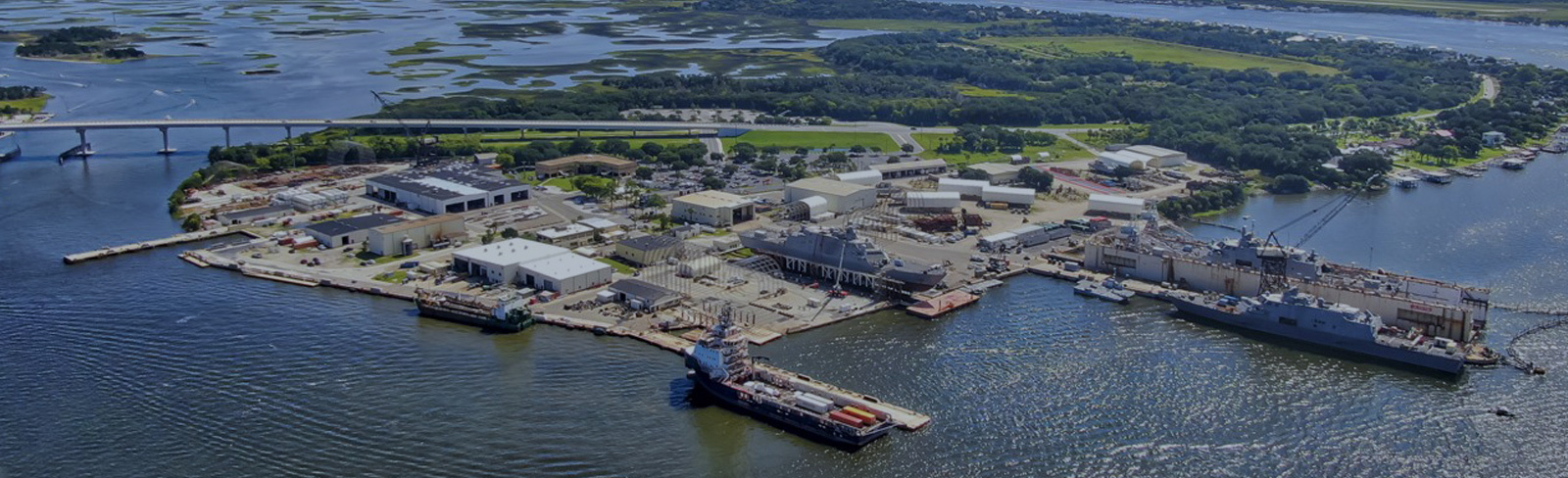 BAE Systems Jacksonville Ship Repair is located on St. Johns River, near the Atlantic Ocean.