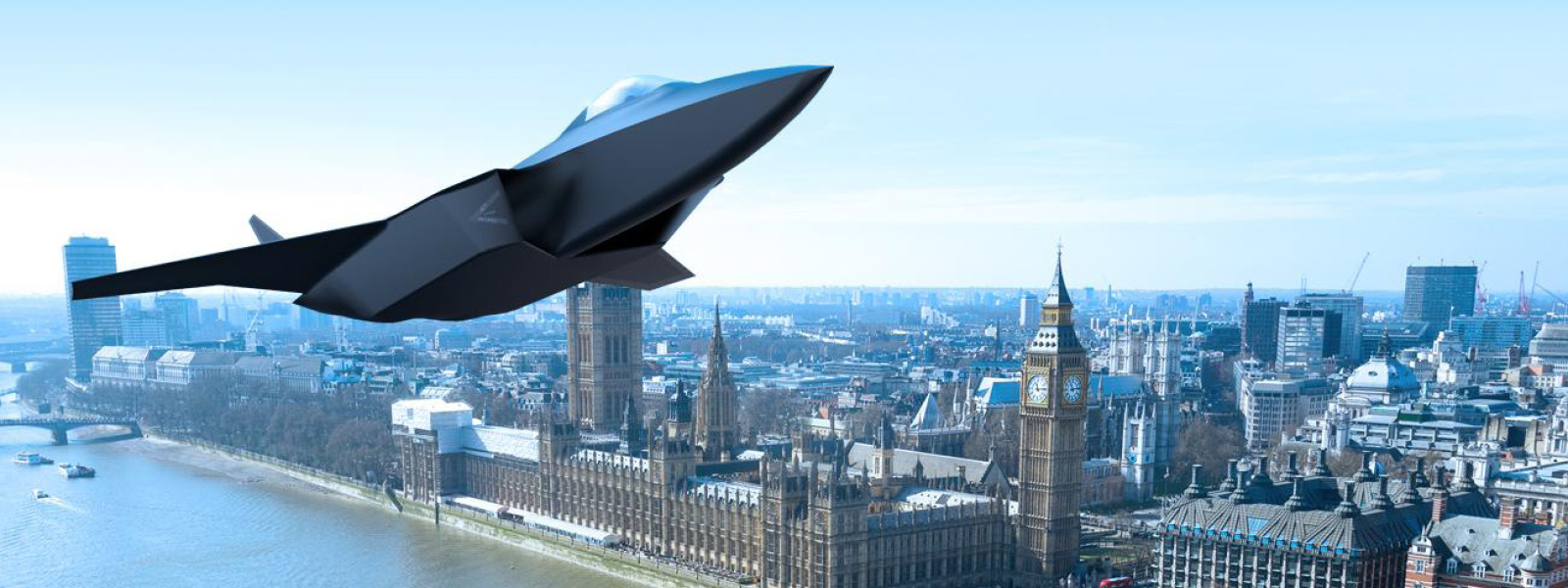Artists impression of Tempest over London