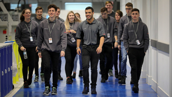 Image of BAE Systems apprentices Image of BAE Systems apprentices