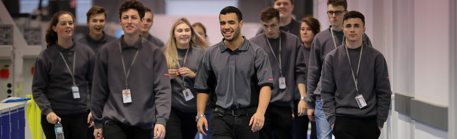 Image showing BAE Systems apprentices 