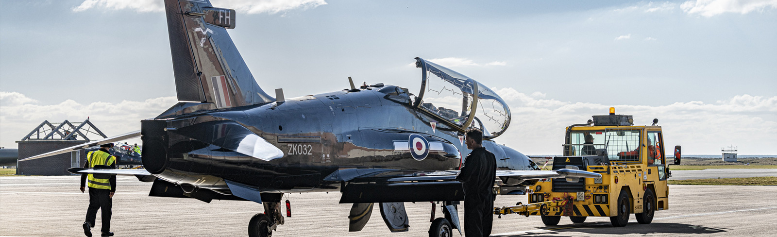 Image showing support operations delivered by BAE Systems at RAF Valley in Anglesey, North Wales.
